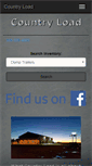 Mobile Screenshot of countryloadtrailersales.com