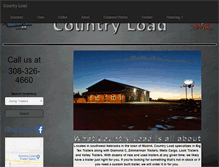 Tablet Screenshot of countryloadtrailersales.com